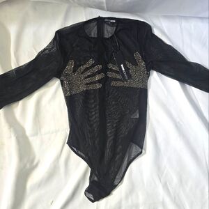 Fashion Nova Bodysuit Brand New Size Small